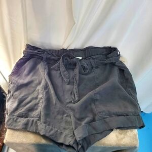 Aerie high waist bag shorts M